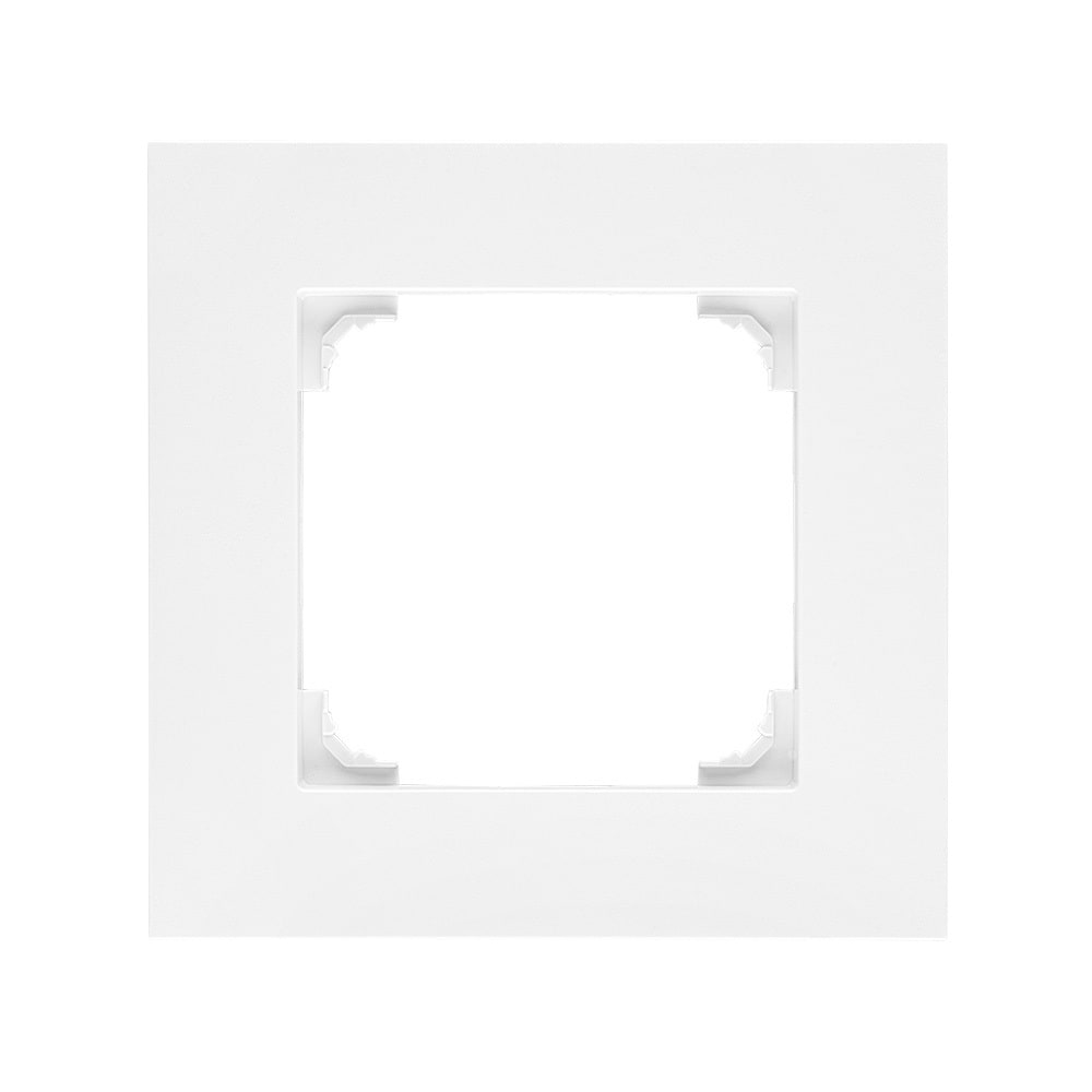 Urmet - 1-hulls ramme S55, Hvit