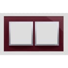 Kontakt Simon - 2-hulls glassramme Tempting Plum