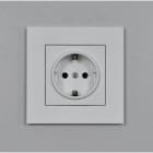 Urmet - Stikk inf enkel m/j skru S55,