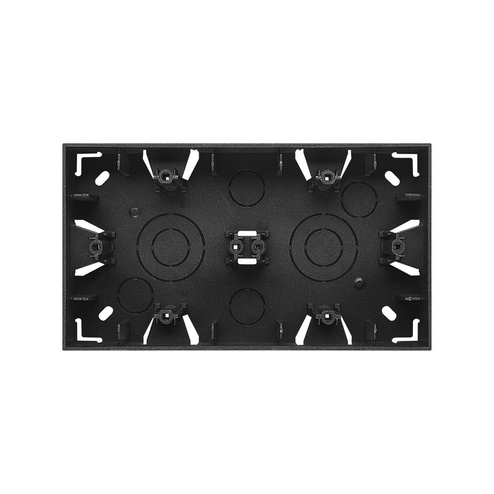 Urmet - 2-hulls 35mm S55, Svart matt