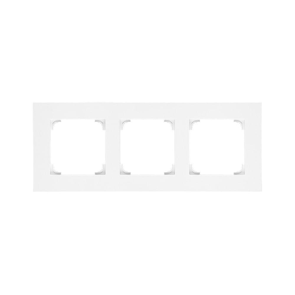 Urmet - 3-hulls ramme S55, Hvit