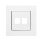 Urmet - Front plate for dbl data S55