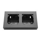 Urmet - Hjørneboks 2-hulls m/ramme S5