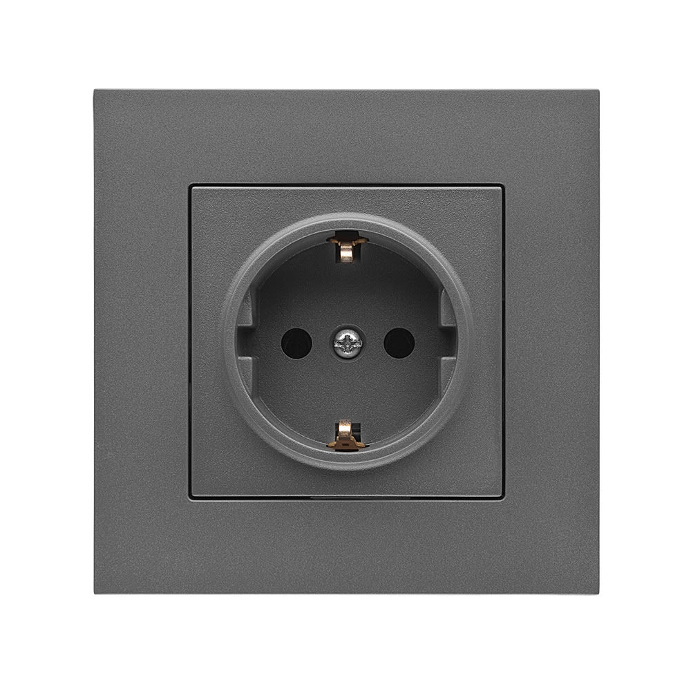 Urmet - Stikk inf enkel m/j skru S55,