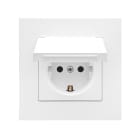 Urmet - Stikk inf enkel IP44 m/j skru