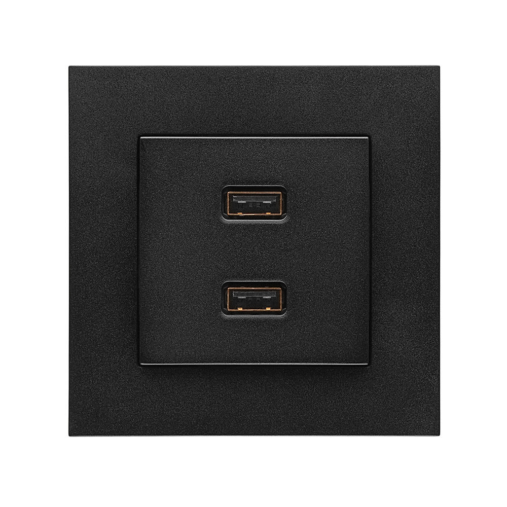 Urmet - USB lader dobbel 2,1A S55