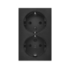 Urmet - Stikk pvg dobbel m/j skru S55