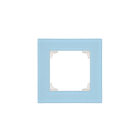 Urmet - 2-hulls ramme Frozen glass bl Frostet glassramme for Simon55