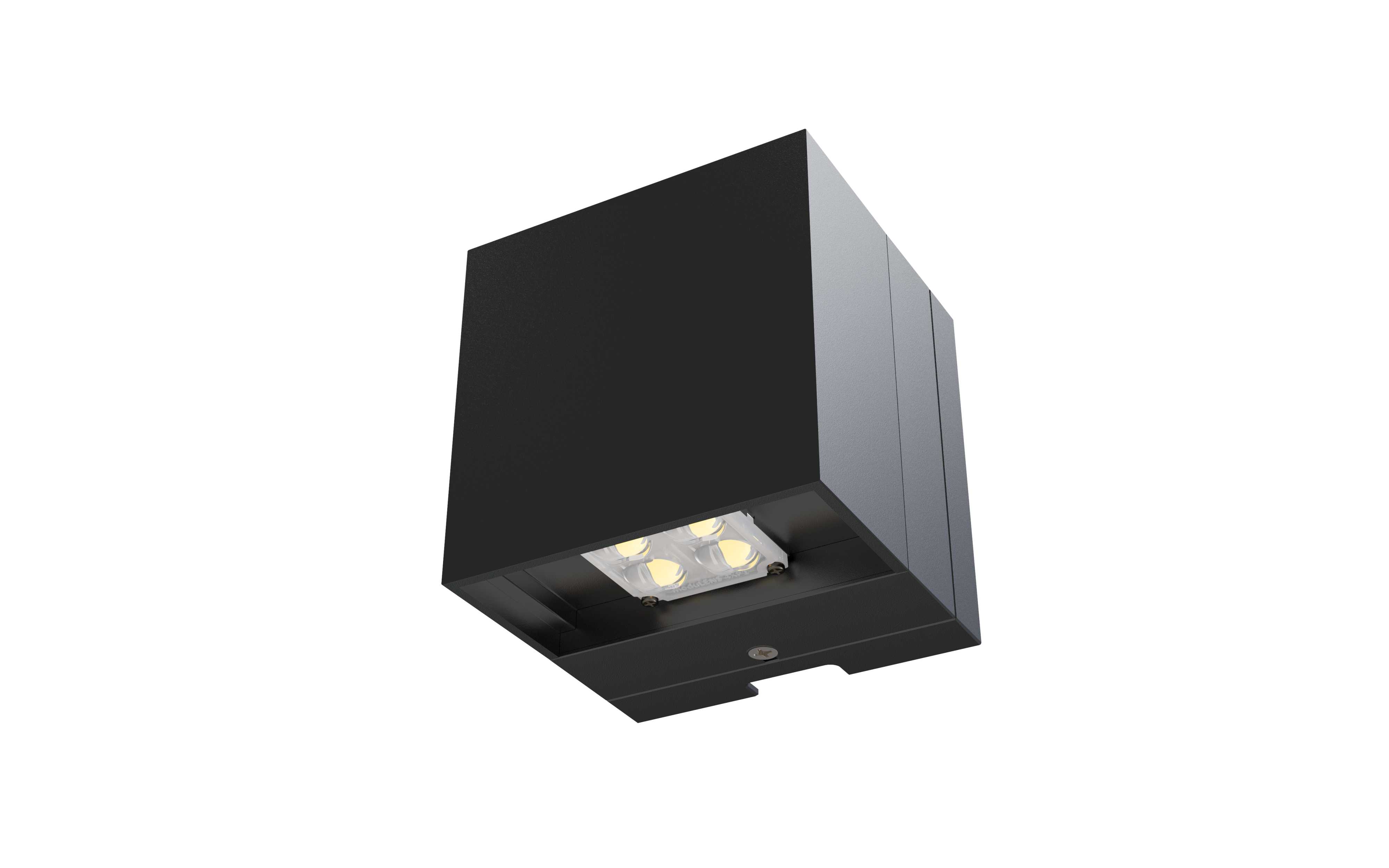 Q-Light - BOX MINI S100 600 LS 830 WB 8W ASY/P1 TE SVART
