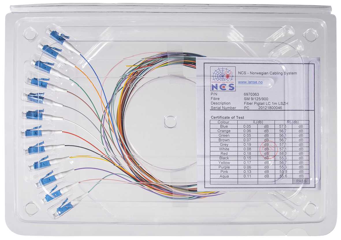 LANSE 3-PLAY - Fiber Pigtail Lc 9/125 1M