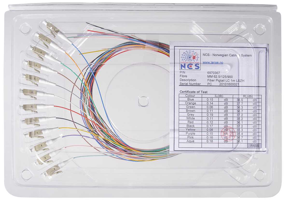 LANSE 3-PLAY - Fiber Pigtail Lc 62,5/125 1M 