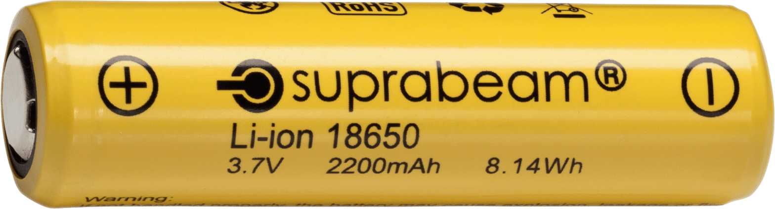 Suprabeam - BATTERI LI-ION 18650 FOR Q3r/ TRSP GR 1