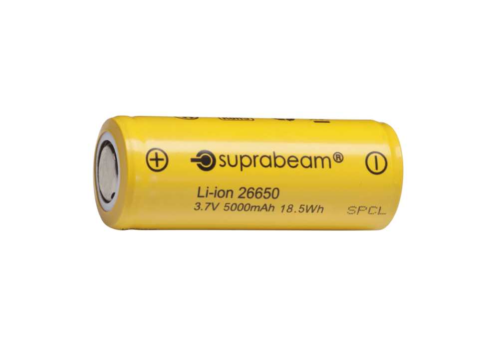 Suprabeam - BATTERI LI-ION 26650 FOR Q7xr TRSP GR 1