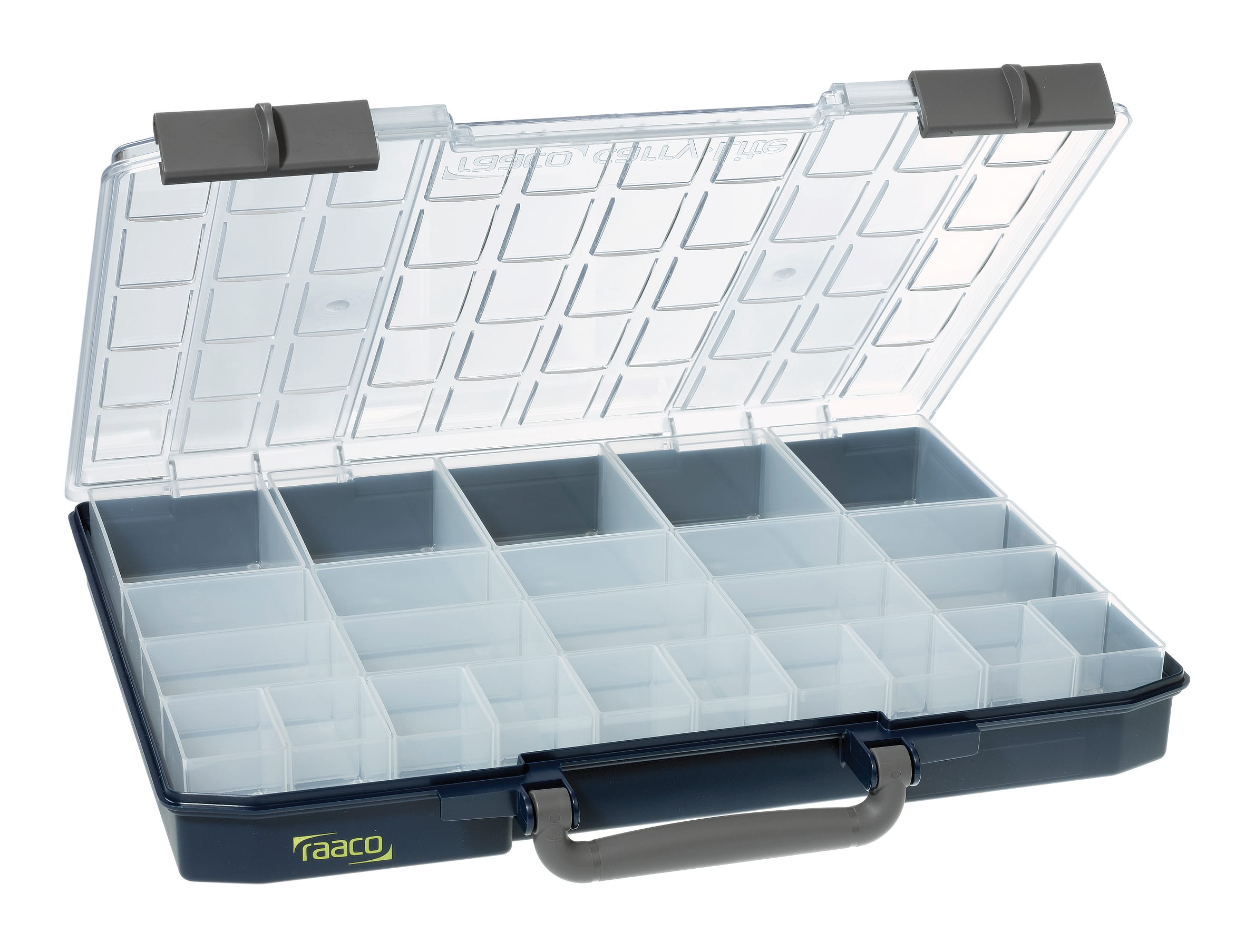Raaco - Sortimentsskrin CL55-25/2 25 løse insatser 136273 Raaco