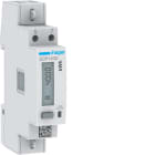 Hager - kWh måler 1-fase/ 2-pol, 230V, 40A direkte, 1-modul, S0-puls, MID