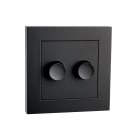 SG Armaturen - LEDDIM 2X100 FRONT SG SORT