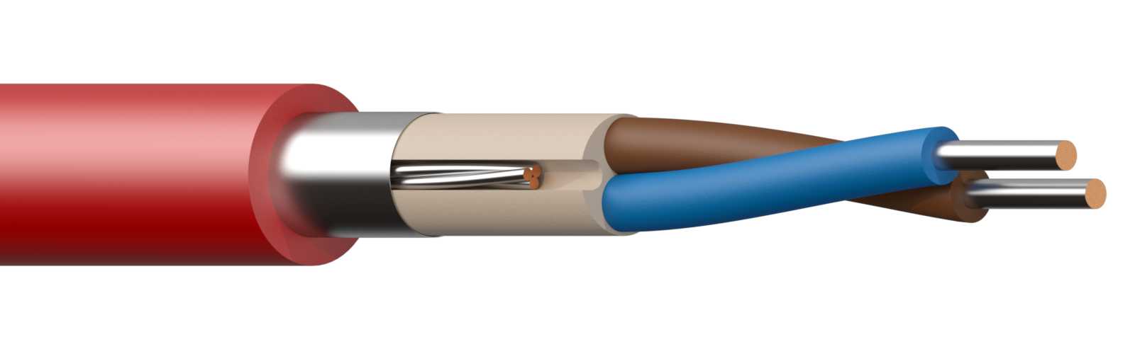 Prysmian - PFLP 250V 2x1/3 stk 0.6mmØ  R
