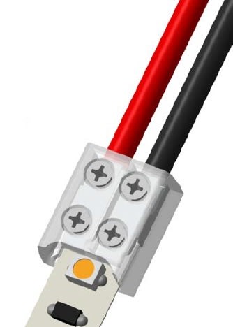 Nortronic - SKRUTILKOBLING LEDSTRIPER 8MM 10 STK
