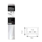 Nortronic - ALU PROFILPAKKE LAV 2 METER HVIT