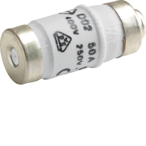 Hager - Smeltesikringspatroner D02 E18 63A 400V gG m.mel