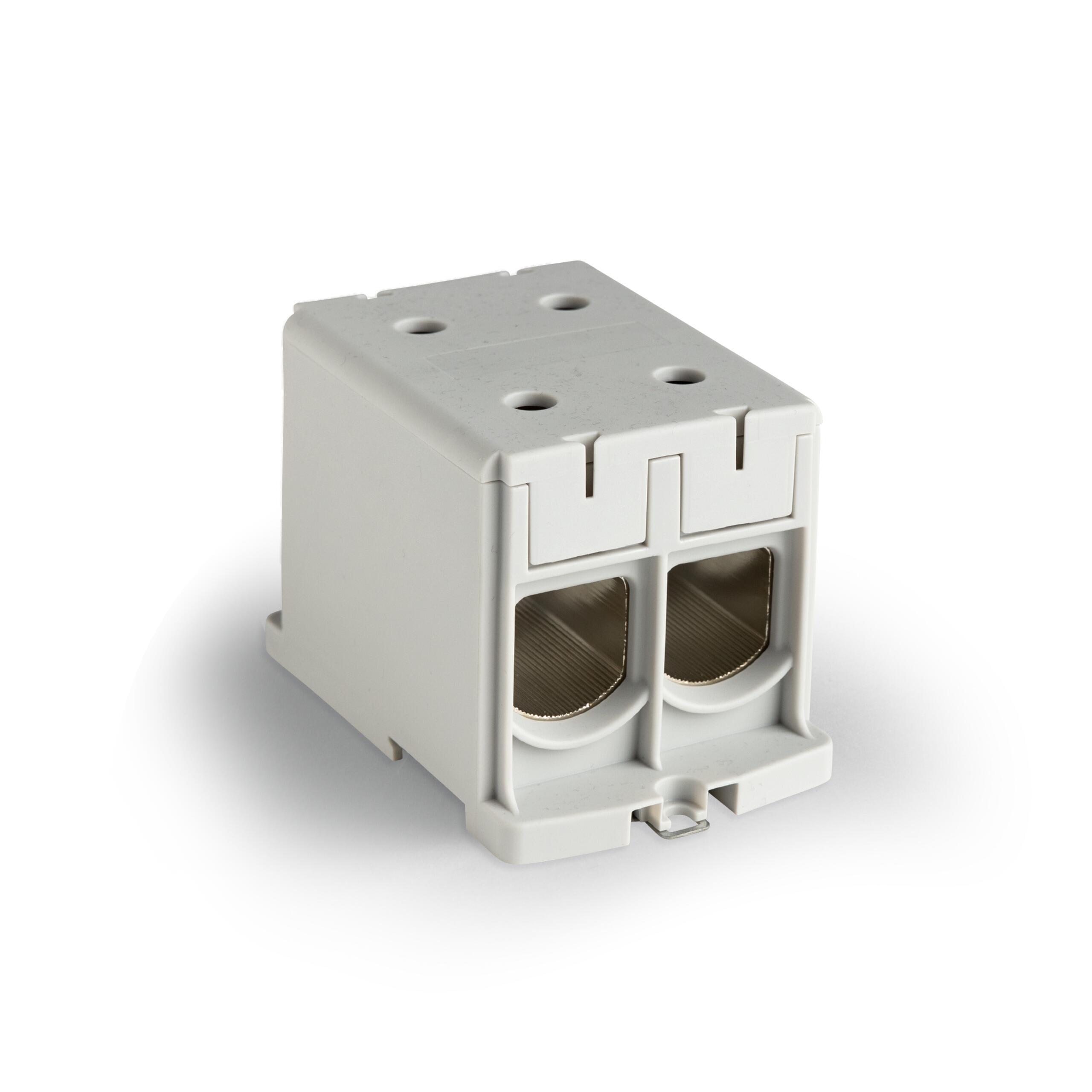 Legrand - KE70  Rekkeklemme med avgr. Grå Al/Cu 95-300 mm²