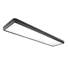 SG Armaturen - SENSE SURFACE 300x1200 SORT 3000K, 30W, 3690lm, Ra>80, SDCM:3, Kl II, IP20, 100.000, L80/B20>