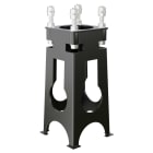 Q-Light - ONEPOLE PRO FUNDAMENT 500 C/C 160MM SVART - Q9FLF