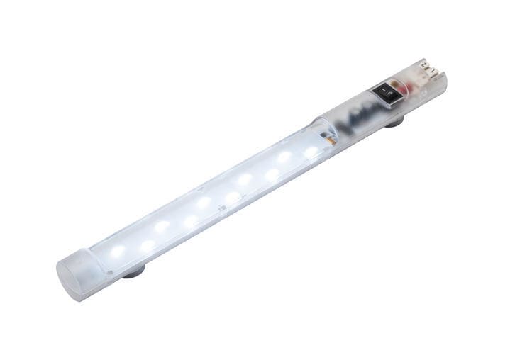 Carlo Gavazzi - LED Skapbelysning Ecoline 5W/100-240VAC/90-110VDC. Med bryter og magnetfeste. IP20. Fjærklemmer.