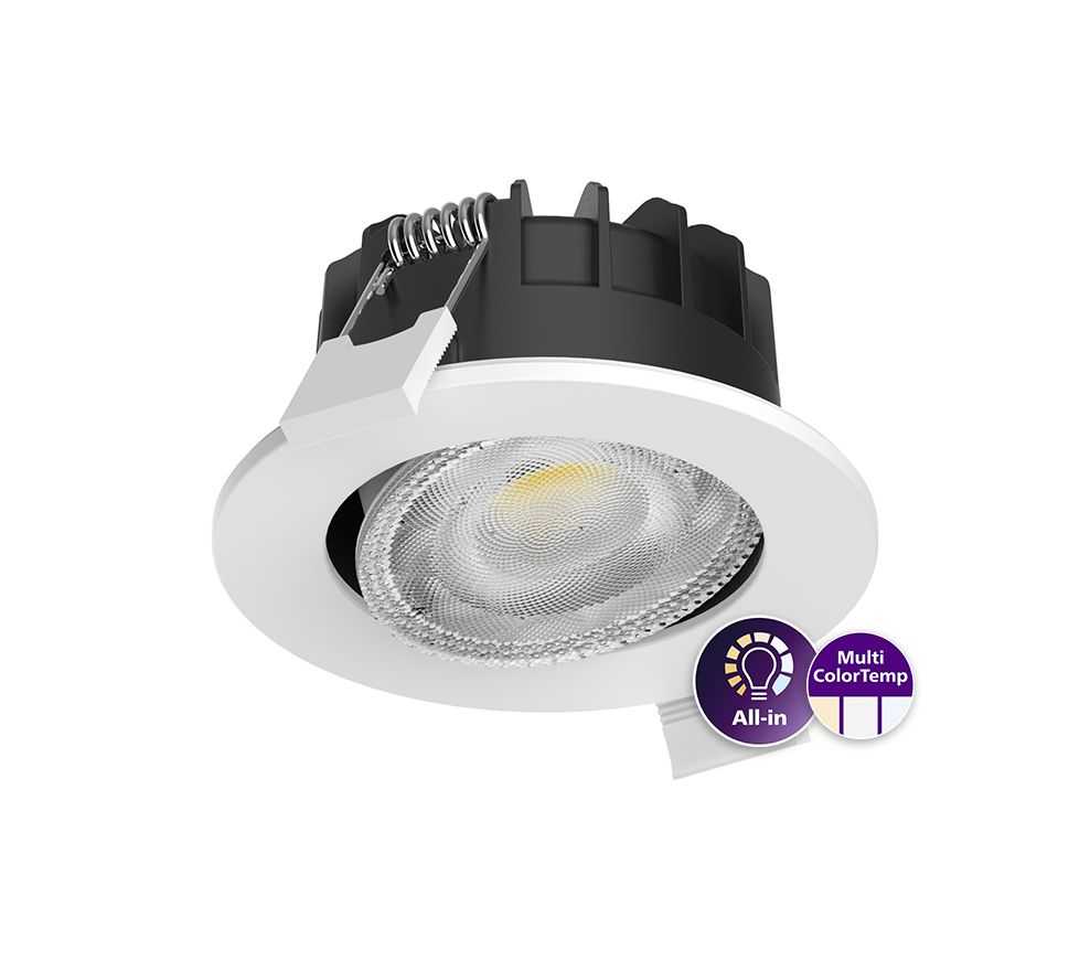 Philips - SPOT ALL-IN 5S/827_30_40 60GR HVIT DIM RS071B IP65