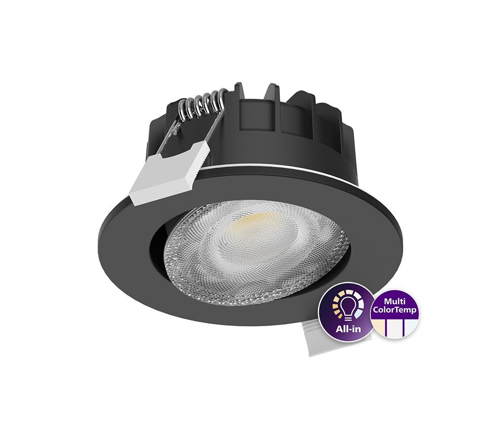 Philips - SPOT ALL-IN 5S/827_30_40 60GR SORT DIM RS071B IP65