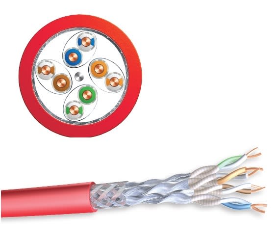 Holmefjord - Cat 7 S/FTP Fire Resistant FR
