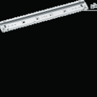 Hager - univers N, din-skinne, h35 b248 d7,5mm, skrus fast rett på bærejern UN-