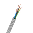 Nexans - Ferdigtrukket IX (halogenfri PN ledning) i korrugerte halogenfrie plastrør.