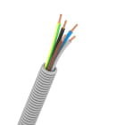 Nexans - Ferdigtrukket IX (halogenfri PN ledning) i korrugerte halogenfrie plastrør.