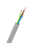 Nexans - Ferdigtrukket IX (halogenfri PN ledning) i korrugerte halogenfrie plastrør.