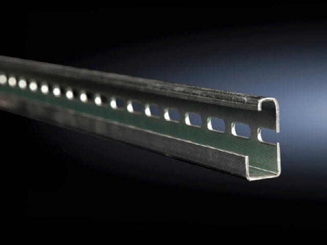 Rittal - Profilskinne 15x5,5 hullet