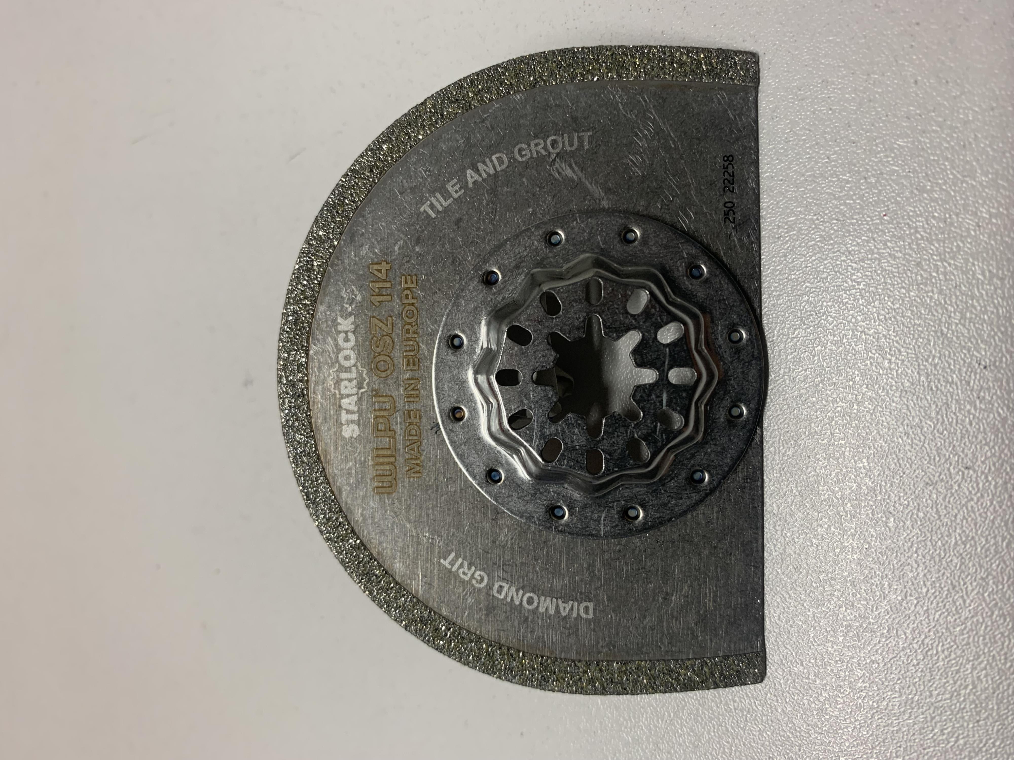 VIX - MULTIKUTTERBLAD 75MM DIAMANT RUNDT SLIPEBLAD