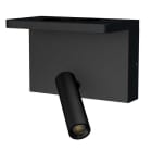 Aneta Lighting - BEDSIDE CHARGE SORT 2700K 15W LESELAMPE LADER 3A USB A+C