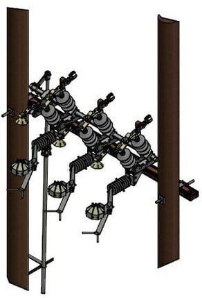 Melbye - TRAFOBRYTER MED BEVEGELIG LEDD