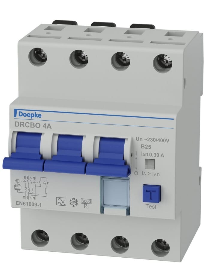 Doepke Schaltgeräte GmbH - FIB4 JFB/AUT 25A B 4P 300mA 4M