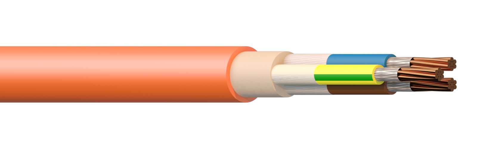 Prysmian - BFXI-FX 1kV 5G16 mm² FR Orange