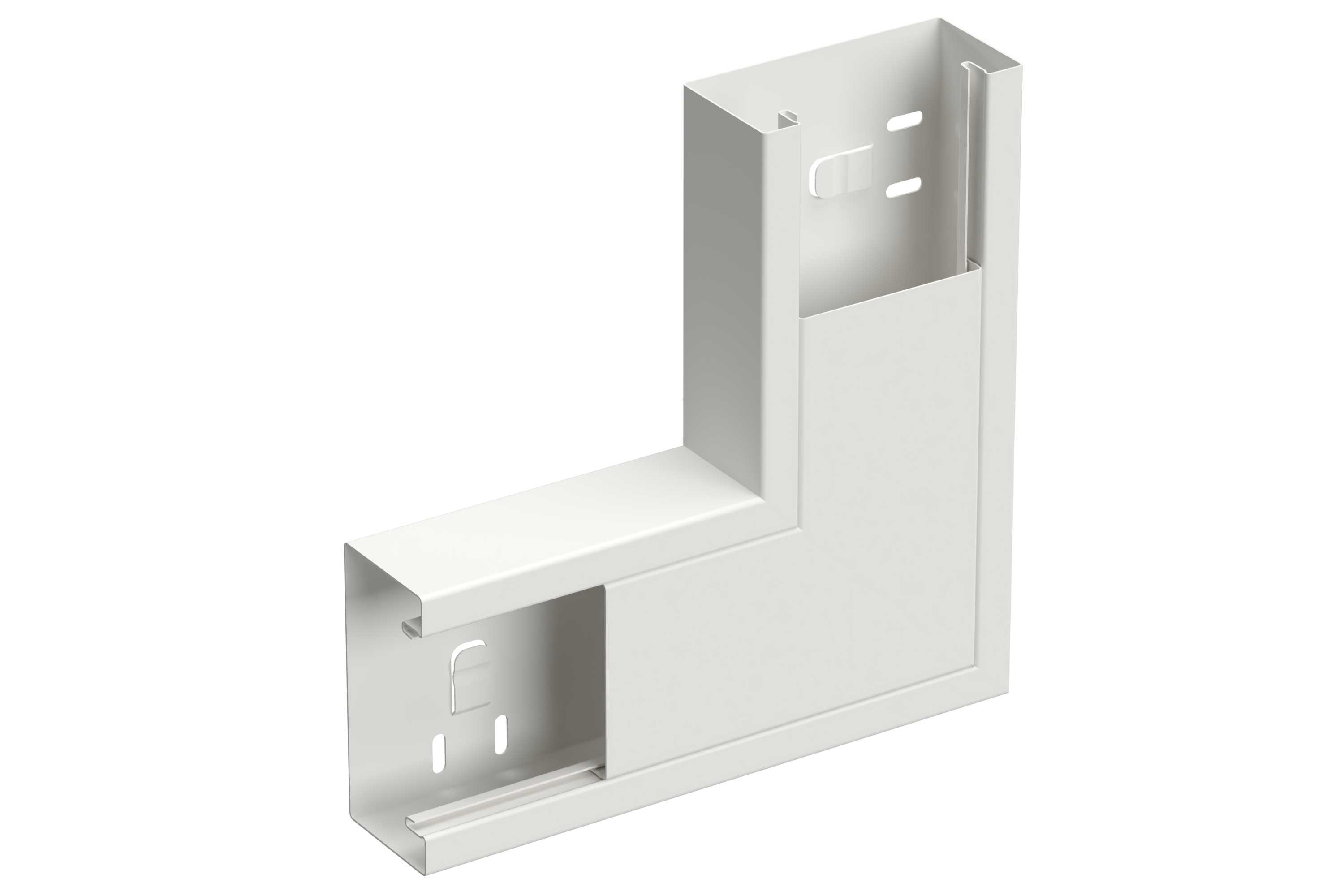 Wibe Group - L-Stykke 110/52 hvit RAL9003