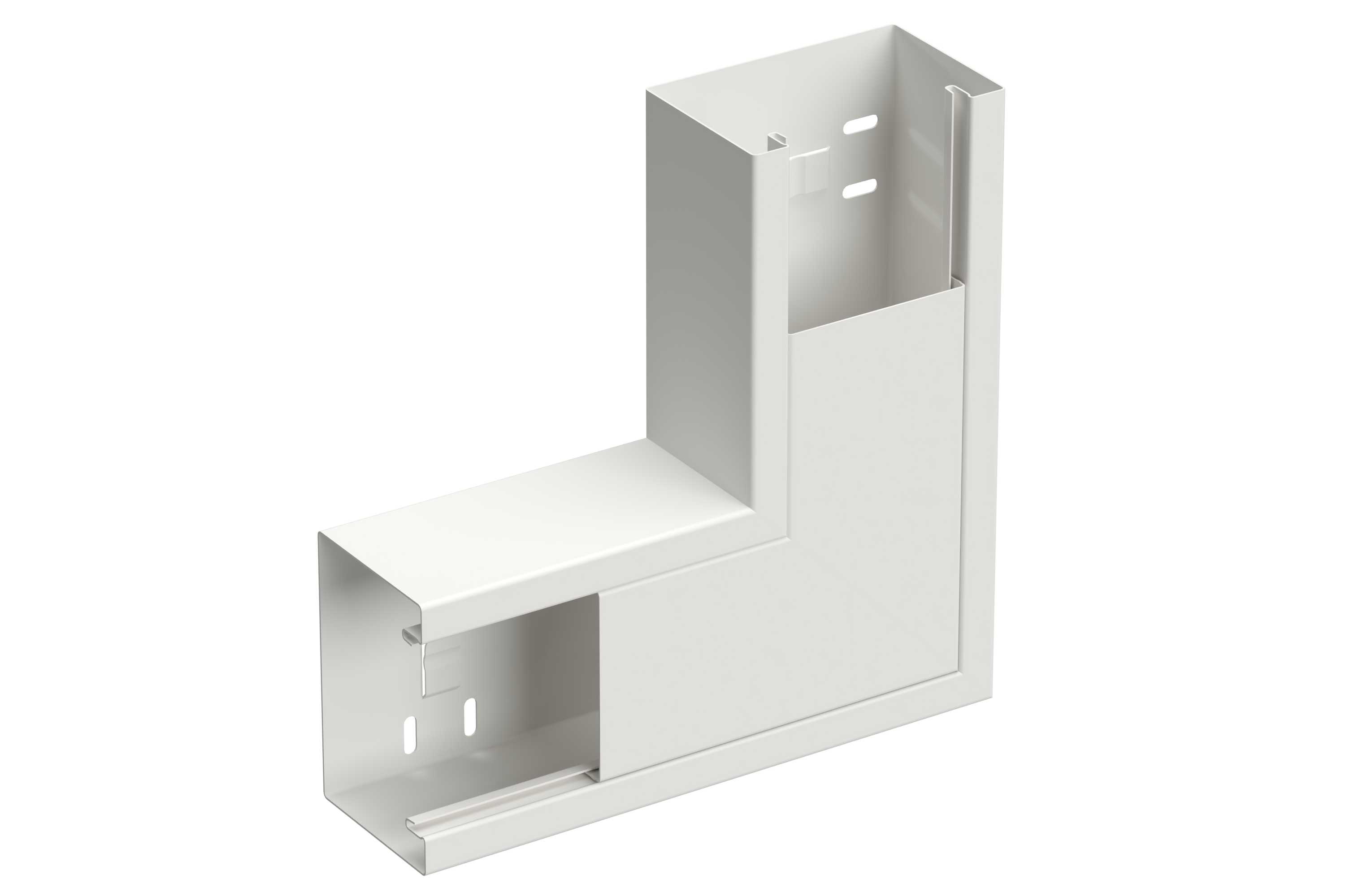 Wibe Group - L-Stykke 110/72 hvit RAL9003