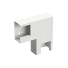 Wibe Group - L-Stykke ned 130/72 hvit RAL9