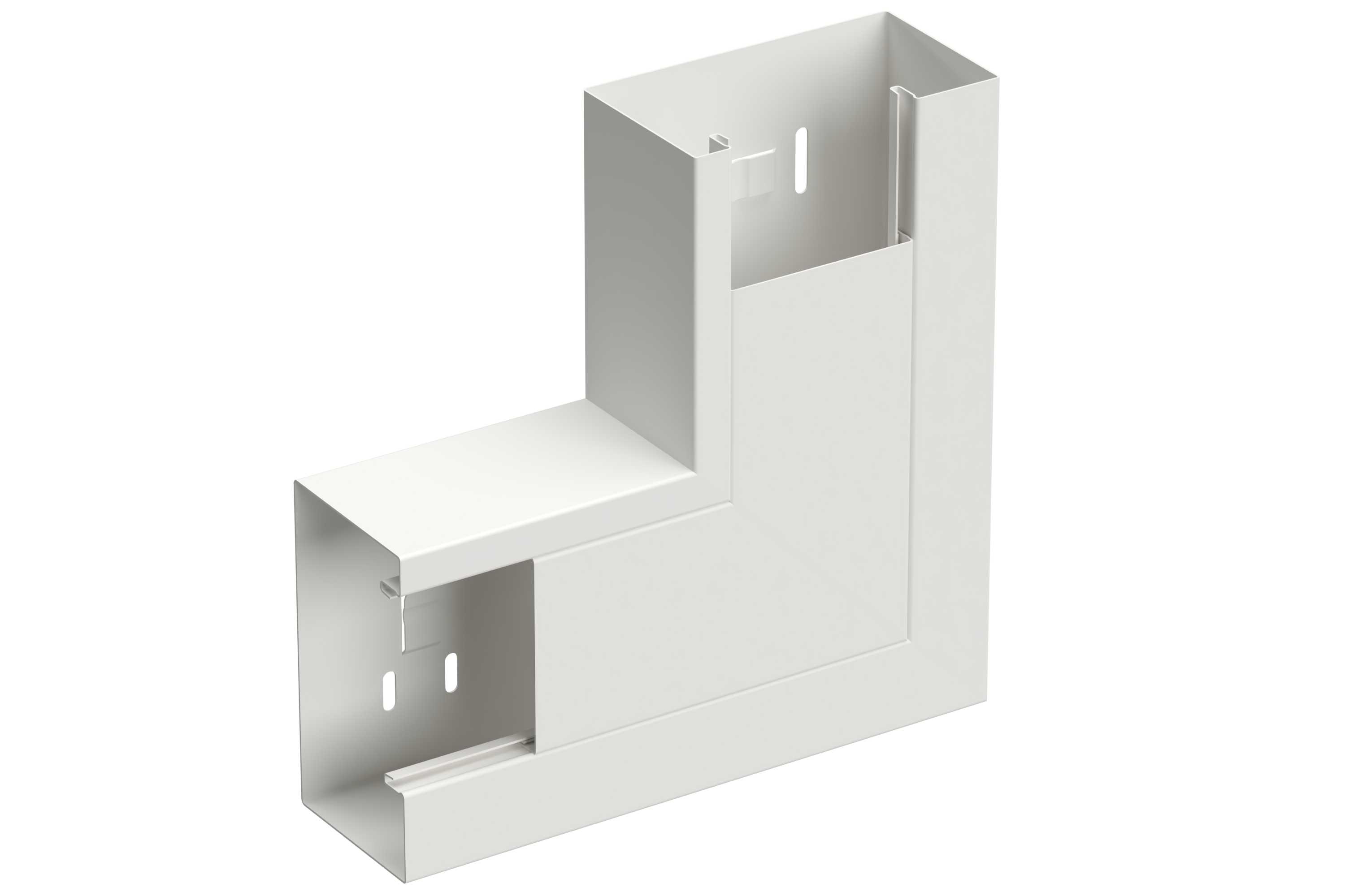 Wibe Group - L-Stykke opp 130/72 so RAL9017