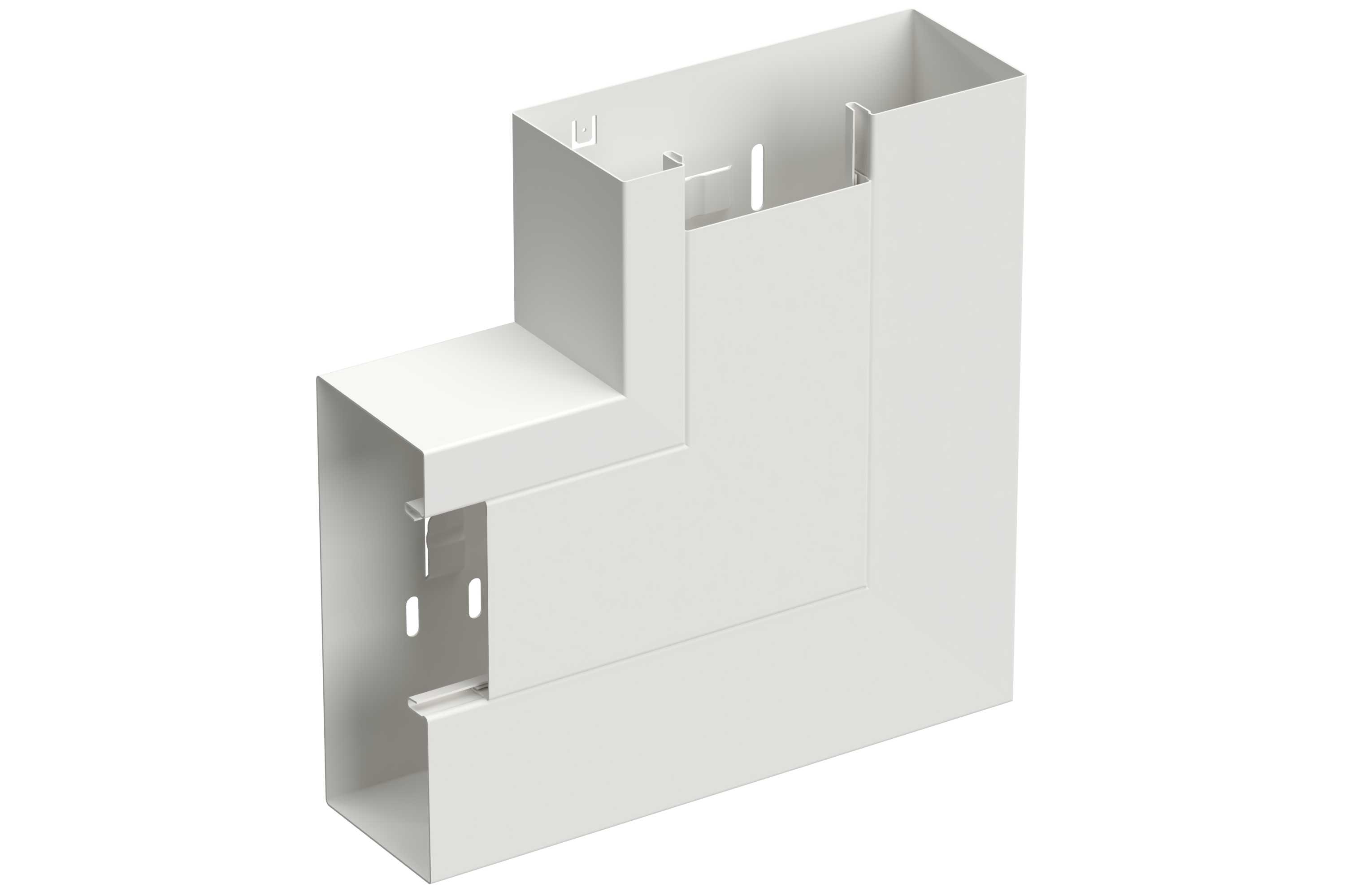 Wibe Group - L-Stykke opp 170/72 hvit RAL9