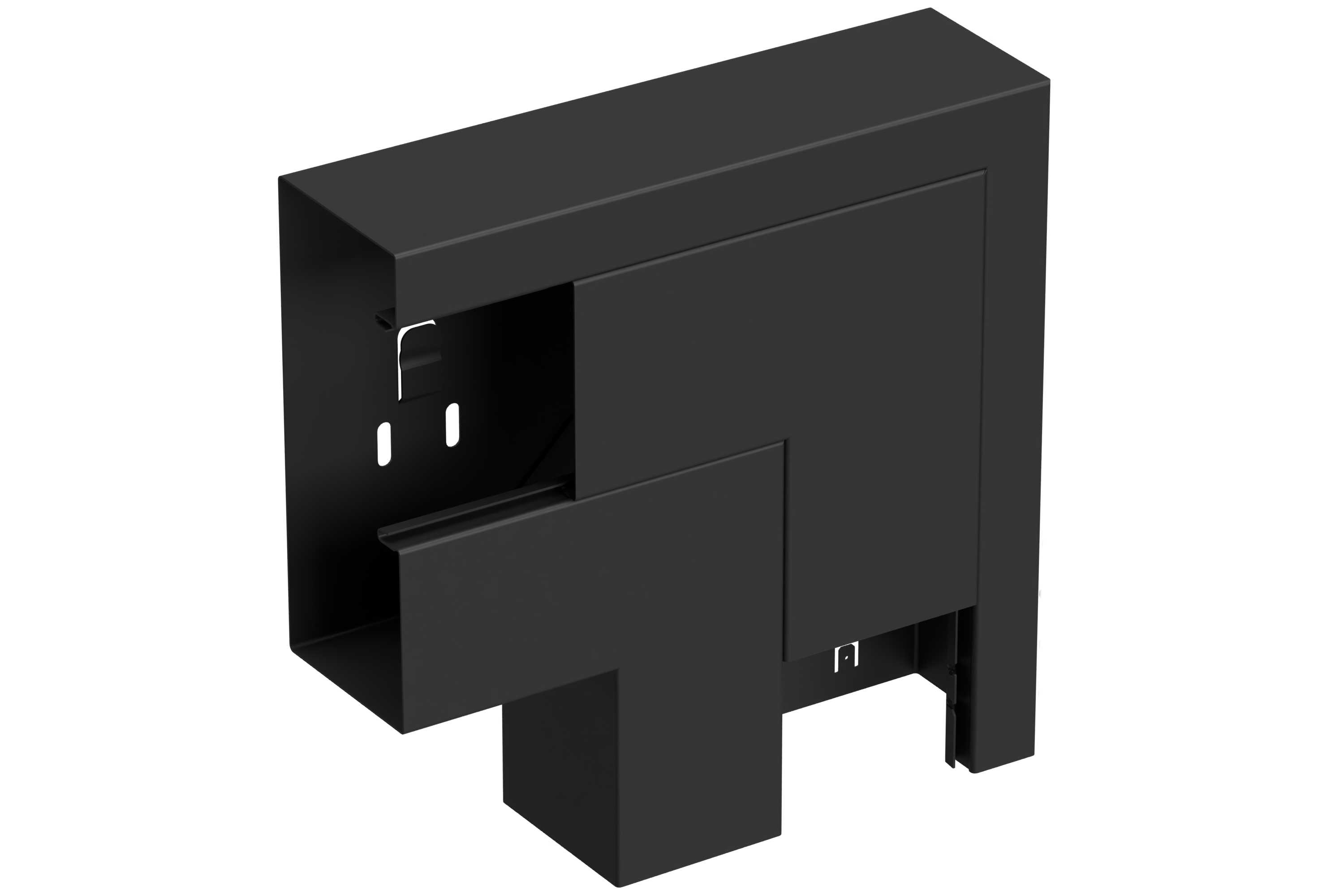 Wibe Group - L-Stykke ned 170/72 so RAL9017