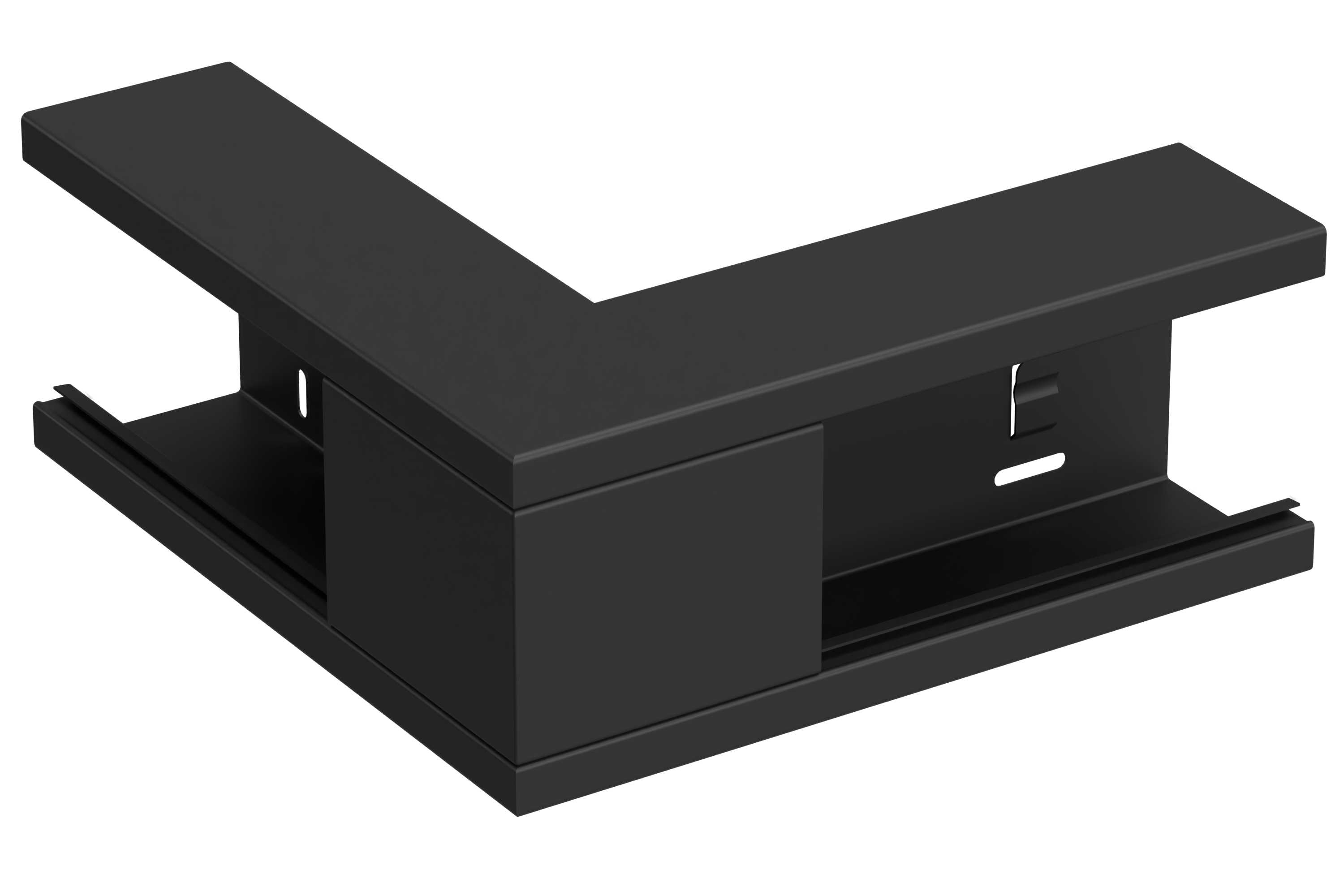 Wibe Group - Utv.hjørne 110/72 sort RAL9017