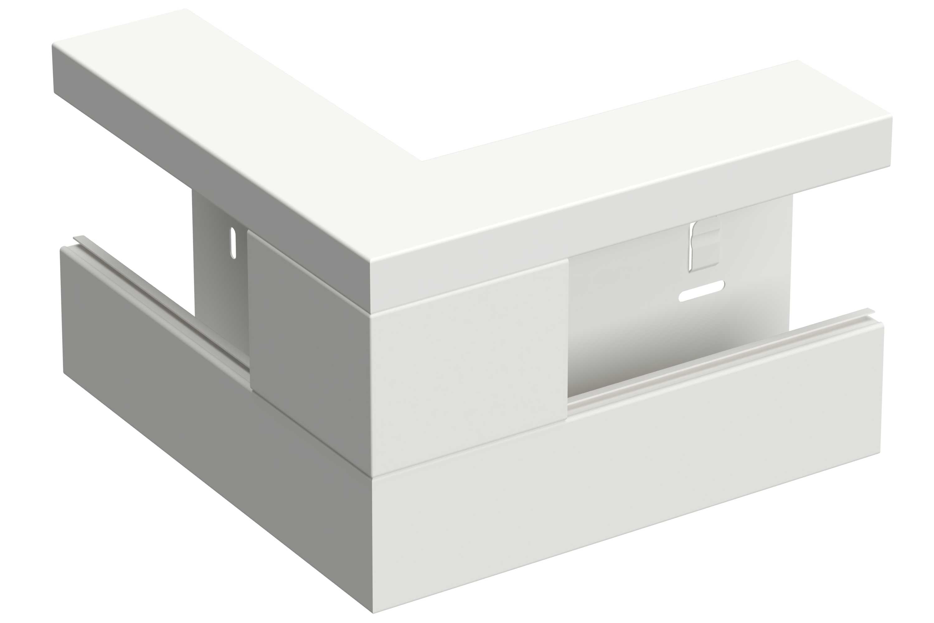 Wibe Group - Utv.hjørne 170/72 hvit RAL9003