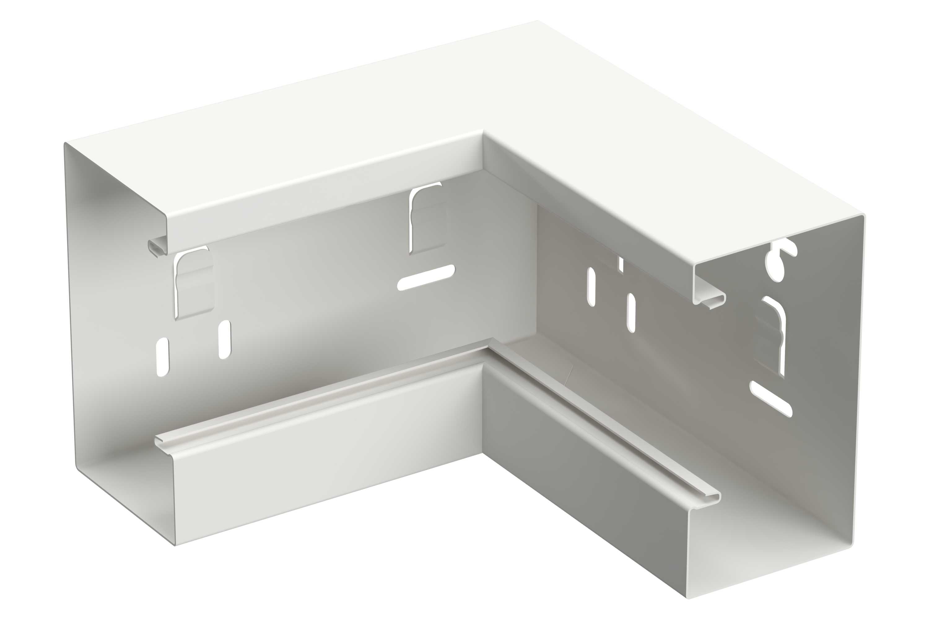 Wibe Group - Innv.hjørne 130/72 hvit RAL90